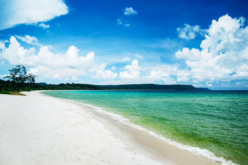 Paradiesischer Strand auf Koh Rong