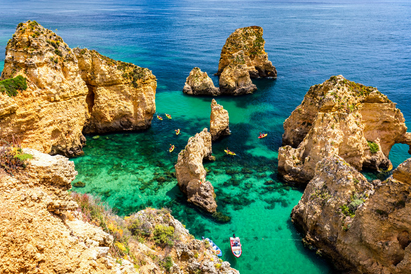 Felsformation Ponta da Piedade