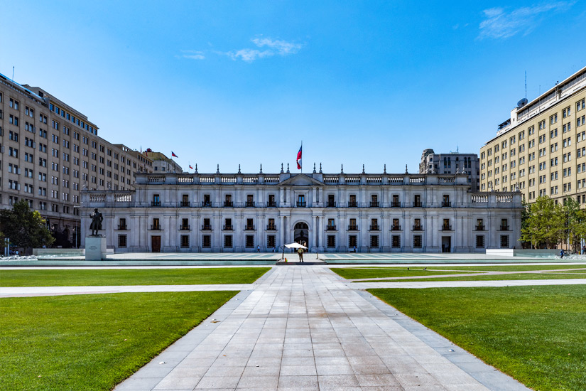 Amtssitz des Praesidenten Palace de La Moneda
