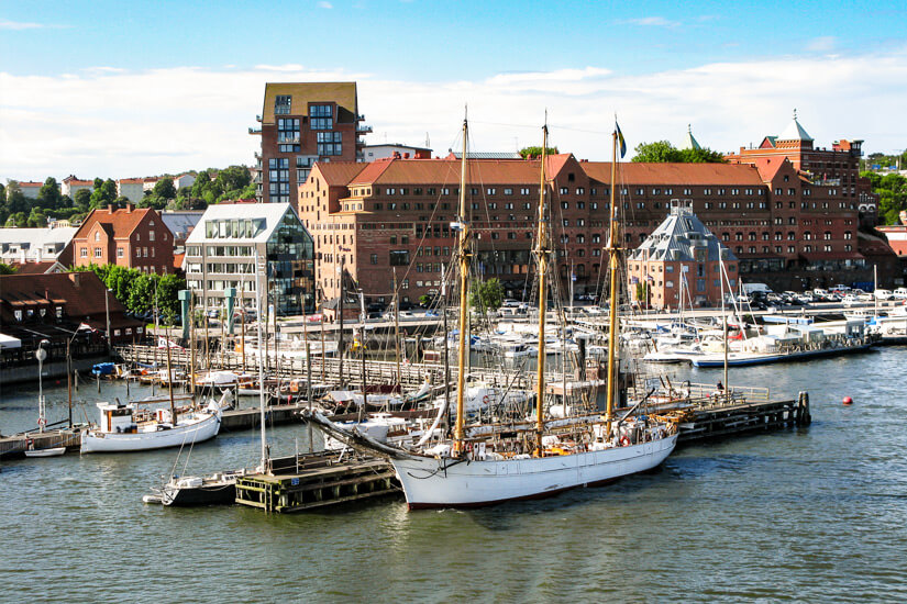 Segelboote-Hafen-Goeteborg