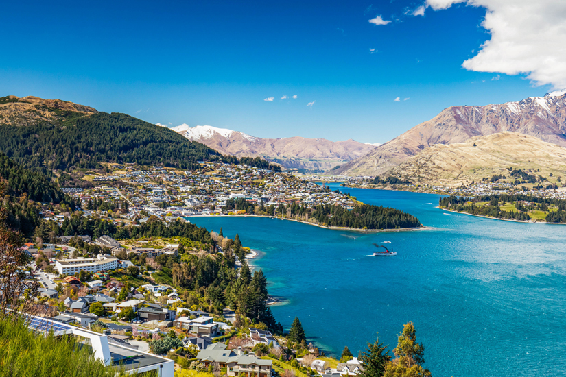 Queenstown am Lake Wakatipu