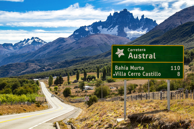 Die Carretara Austral entlangfahren