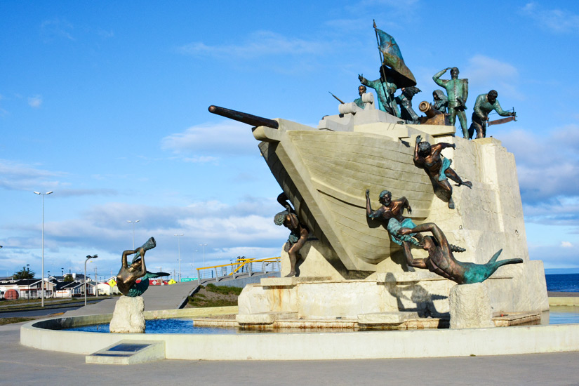 Denkmal in Punta Arenas