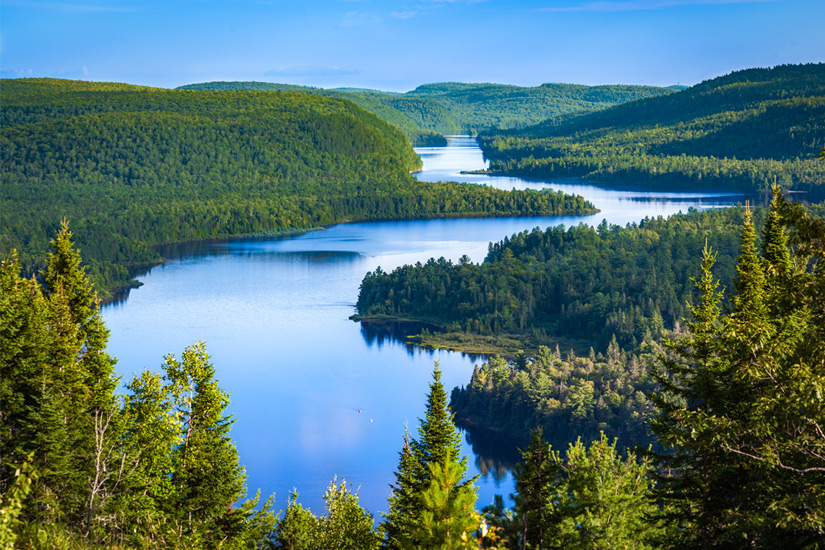 Wapizagonke See im Nationalpark La Mauricie