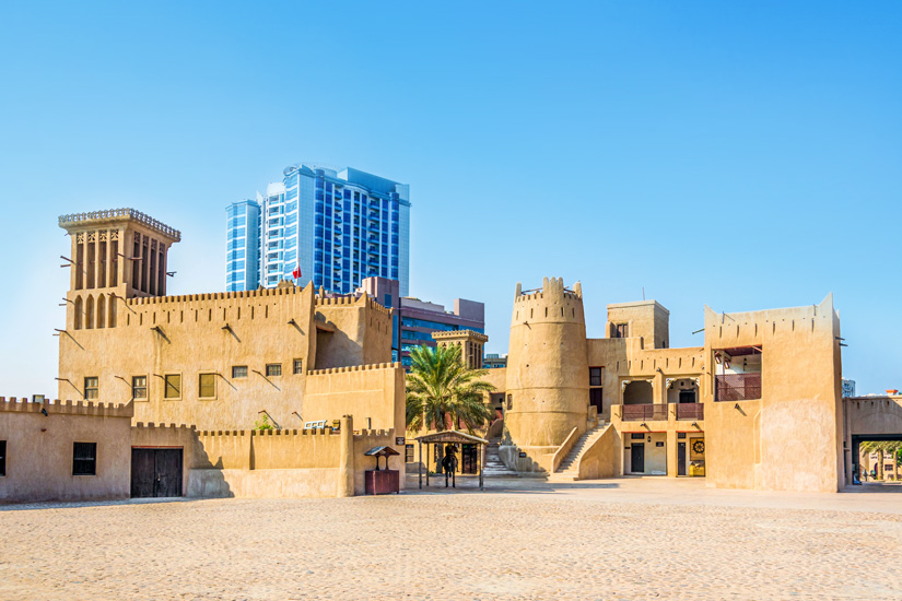 Heute-ein-Museum-Ajman-Fort