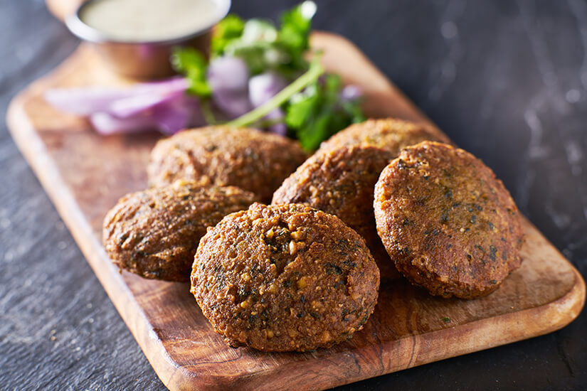 Frittierte-Kichererbsten-Falafel