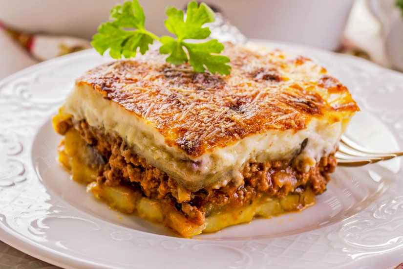 Moussaka-aus-Hackfleisch-und-Aubergine