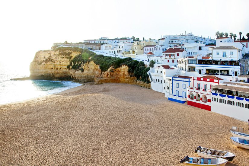 Frueher-Morgen-am- Praia-de-Carvoeiro