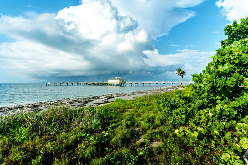 Wolken-ueber-der-Tampa-Bay