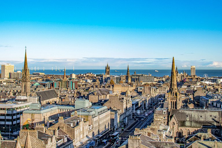 Aberdeen in Schottland - Sehenswürdigkeiten & Reisetipps