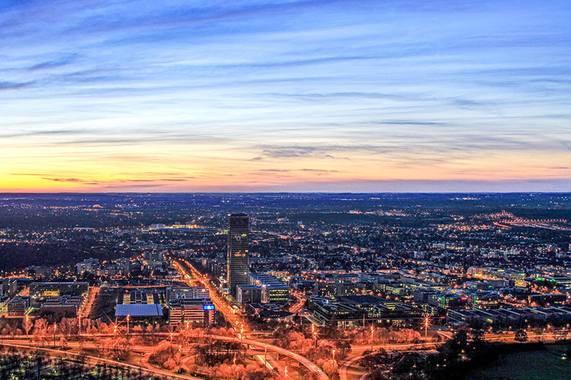 Muenchen-Panorama-Olympiaturm