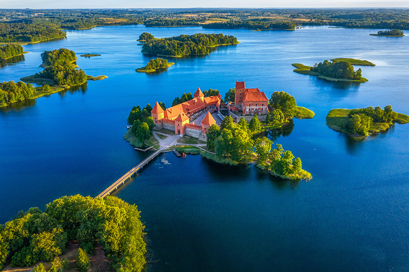 Wasserburg in Trakai