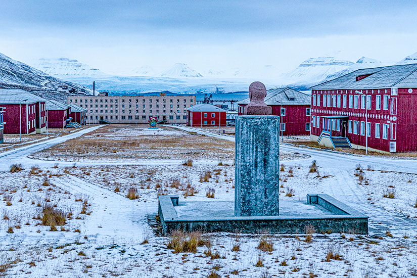 Geisterstadt Pyramiden Norwegen