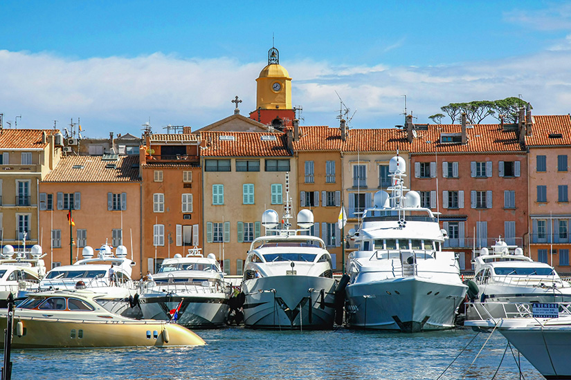 Jachthafen in Saint-Tropez