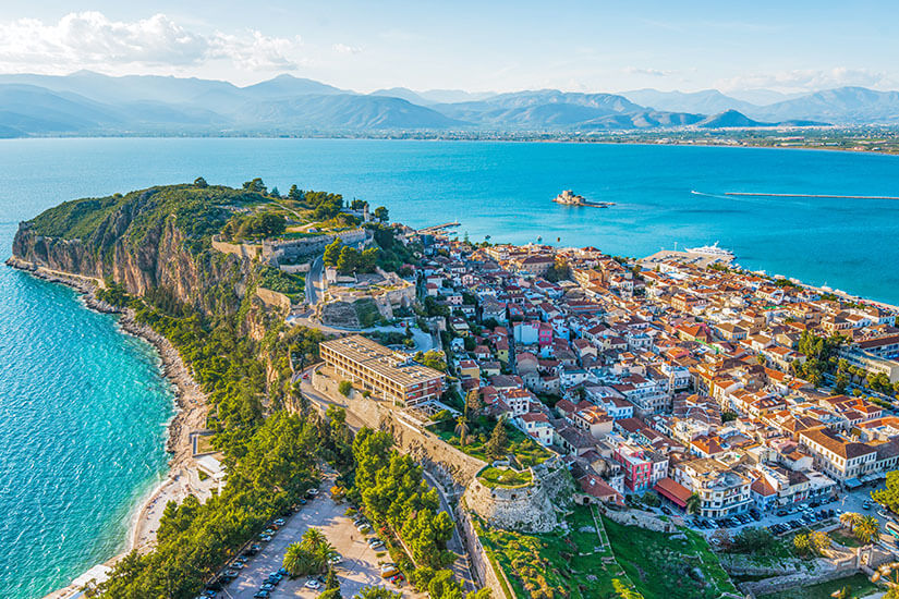 Blick auf Nafplio