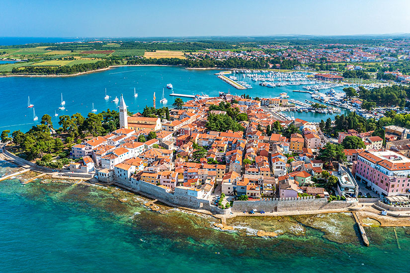 Blick auf Novigrad