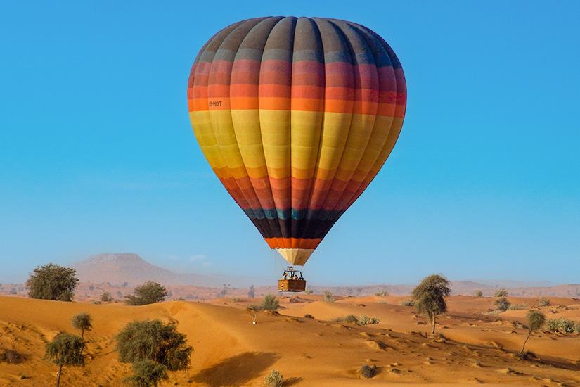 Ballonfahrt in Dubai