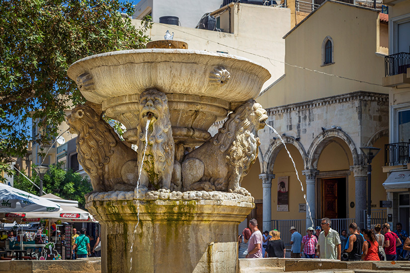 Heraklion Morosini Brunnen