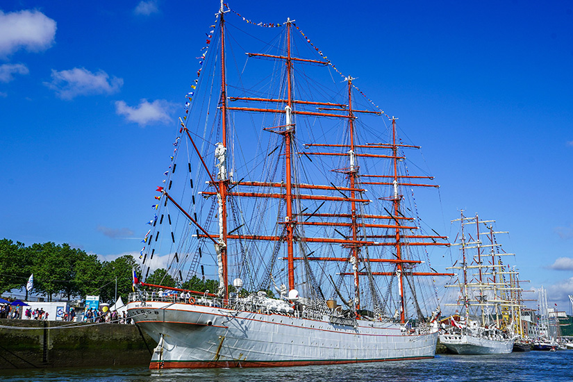 Hafen in Rouen