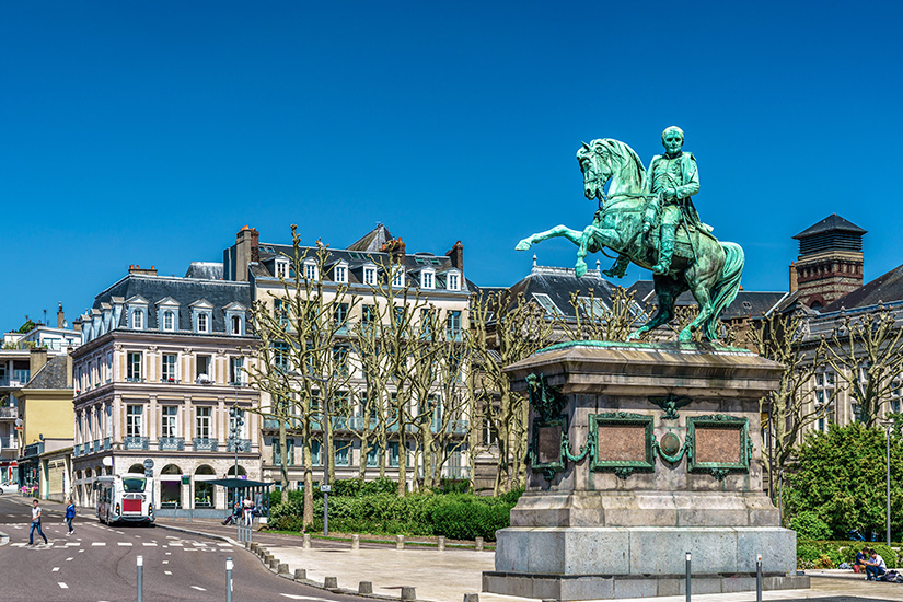Napoleonstatue in Rouen