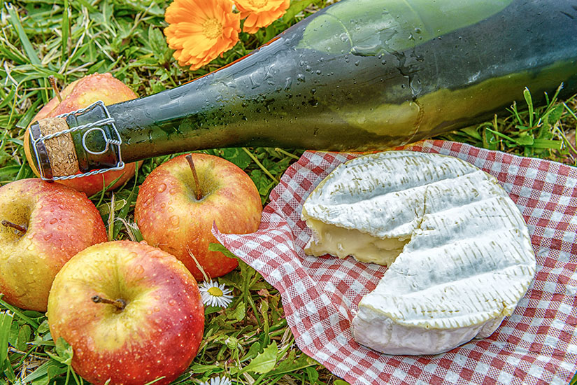 Cidre und Camembert