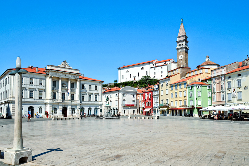 Tartiniplatz in Piran