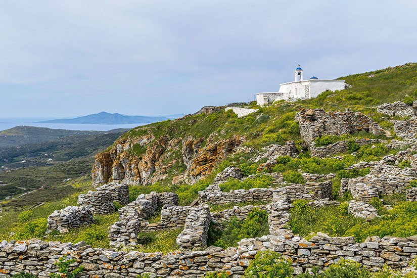 Andros Ausgrabungen