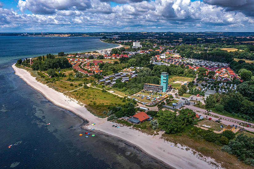 Blick auf Pelzerhaken