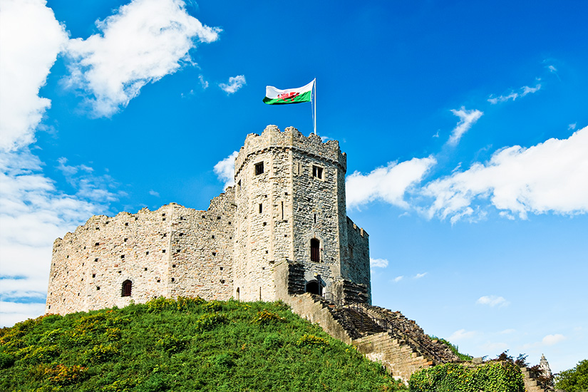 Cardiff Castle Burg