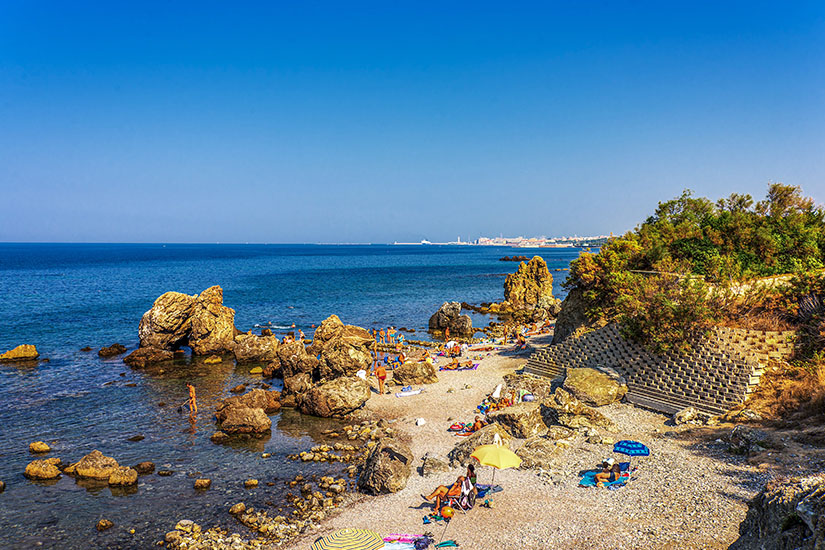 Livorno Ardenza Strand