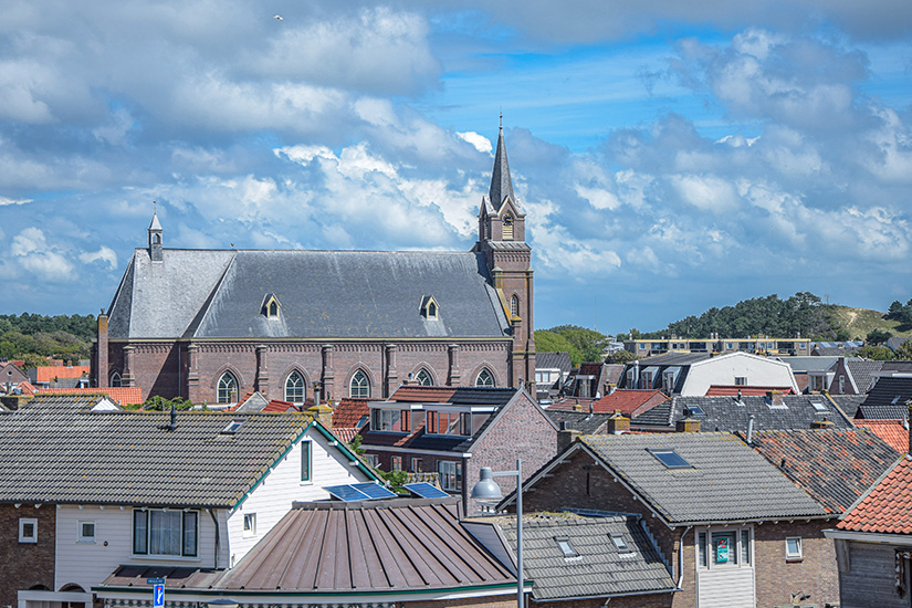 Die Kirche von Egmond aan Zee