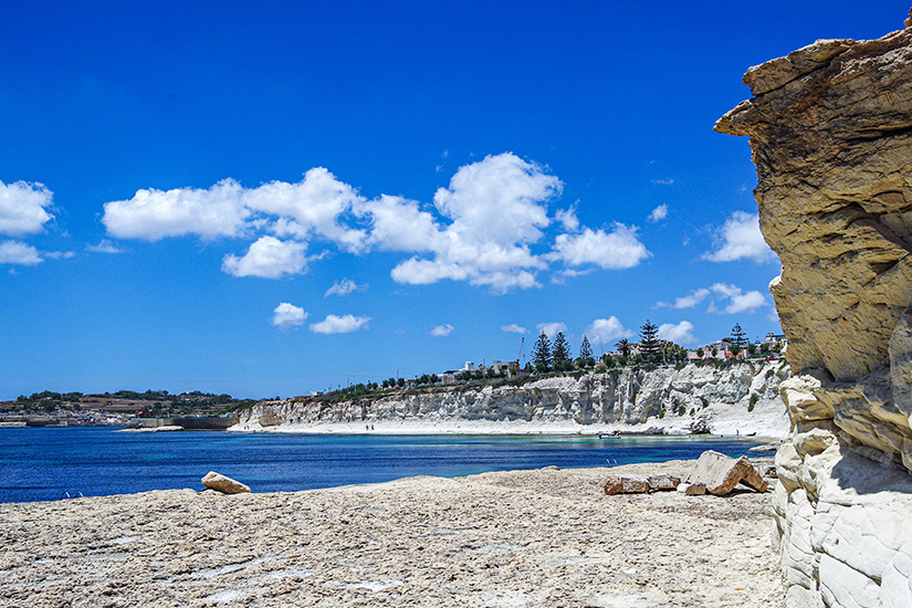 Malta Straende St Thomas Bay