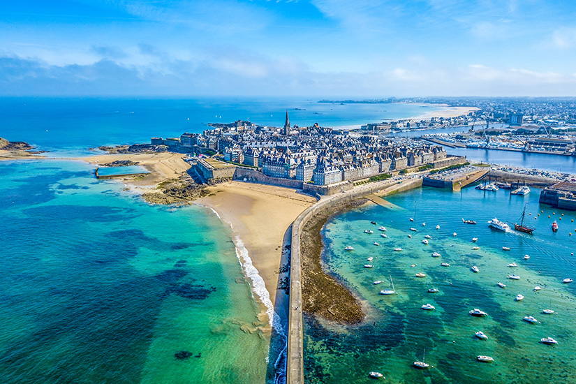 Blick auf Saint Malo