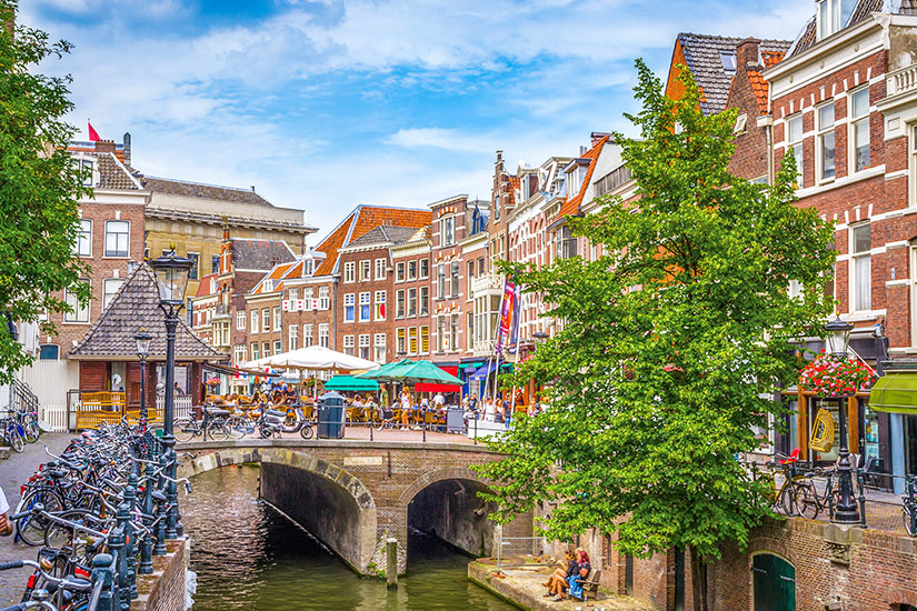 Oudegracht in Utrecht