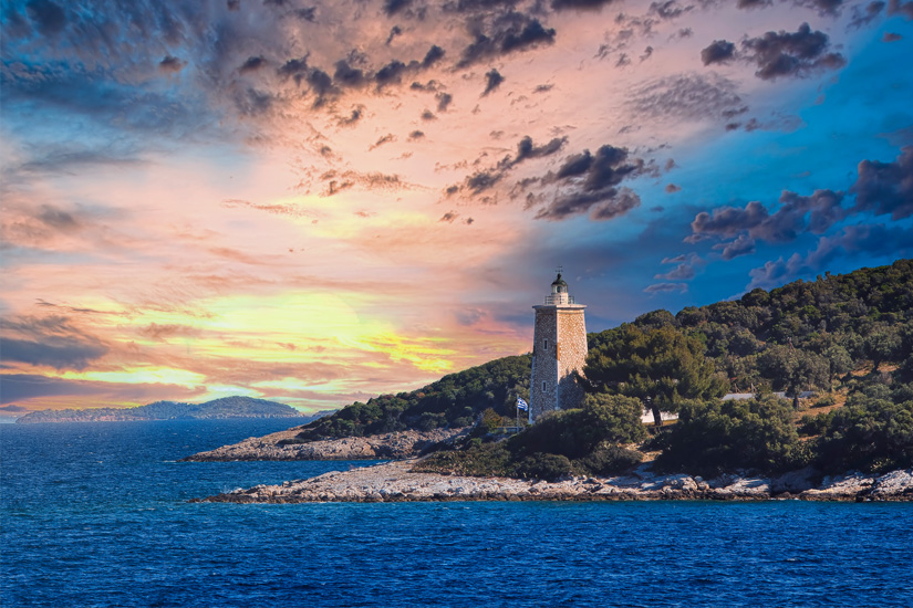 Volos Lighthouse Beach