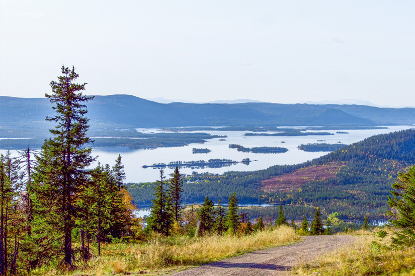 Schoensten Seen Schweden Hovloessjoen See