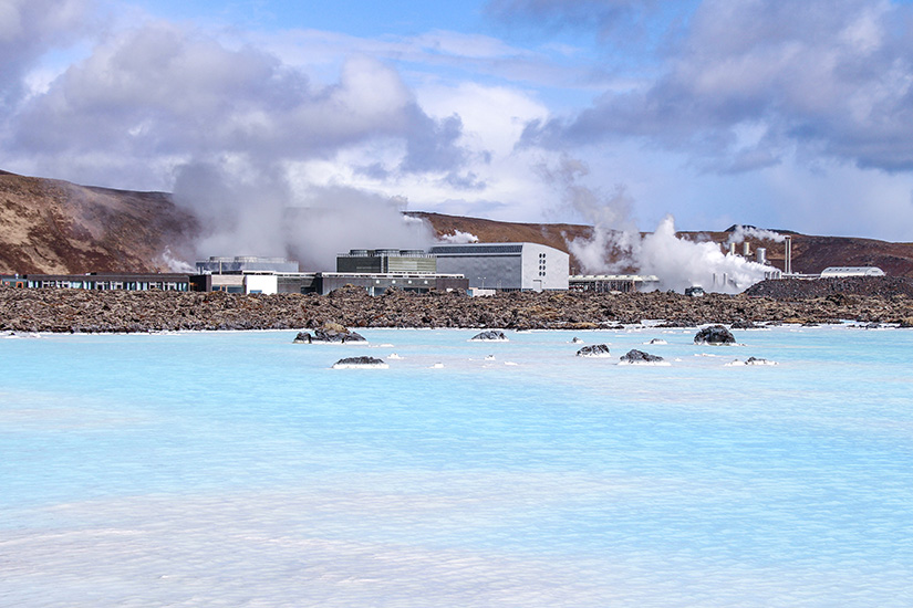 Blaue Lagune Island Kraftwerk