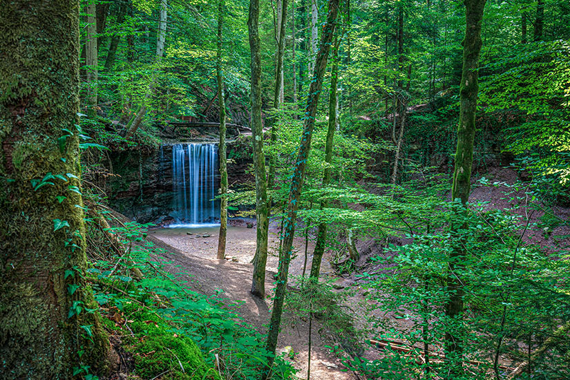 Schwaebischer Wald Horschbachwasserfall