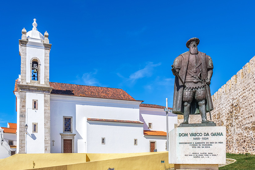 Sines Vasco da Gama Statue