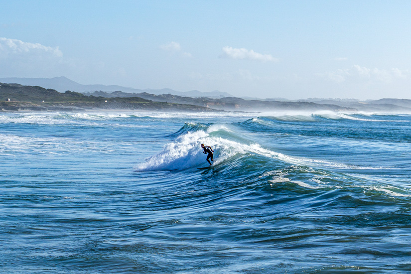 Surfen bei Sines