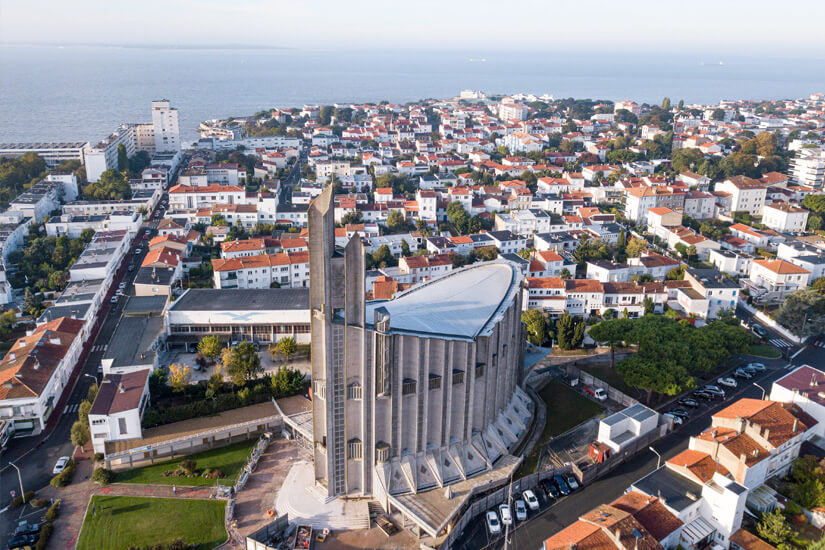 Royan vom Land aus