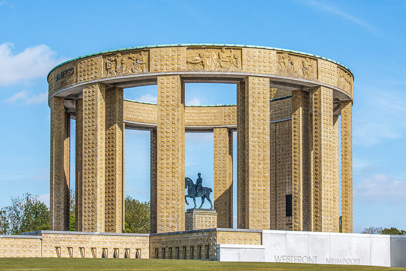 Nieuwpoort Albert Denkmal