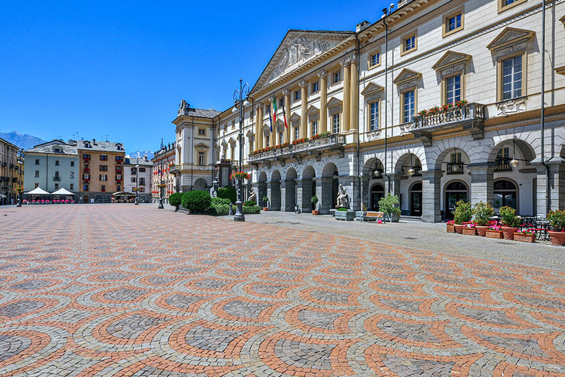 Aosta Altstadt