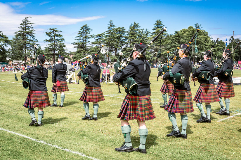 Schottland Aktivitaeten Highland Games