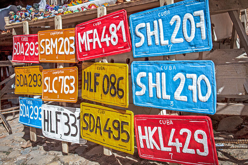 Kuba Autonummernschilder