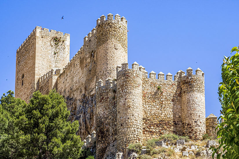 Kastilien La Mancha Castillo de Almansa