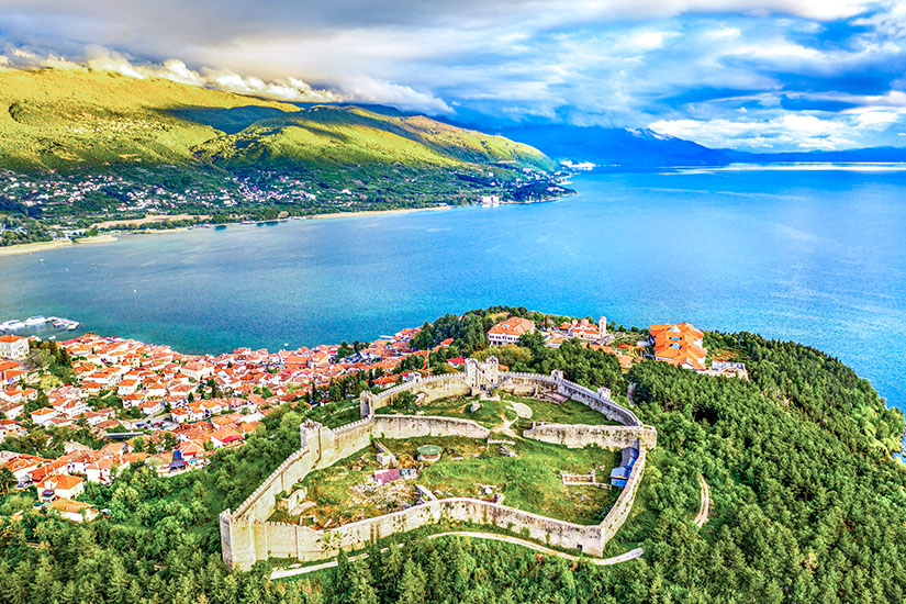 Ohrid Ohridsee Festung