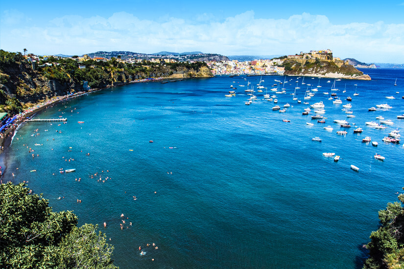 Procida im Golf von Neapel