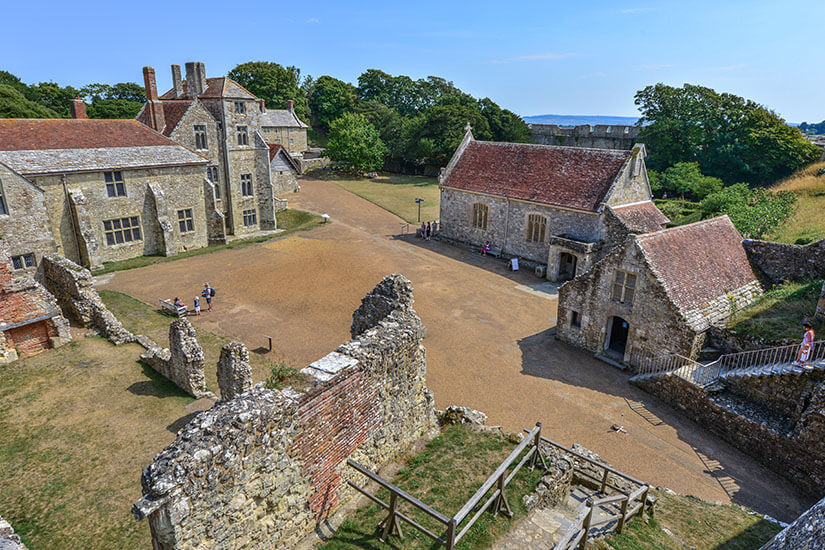 Isle of Wight Carisbrooke Castle