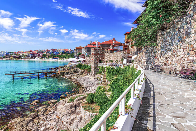 Bulgarien Straende Sozopol Beach